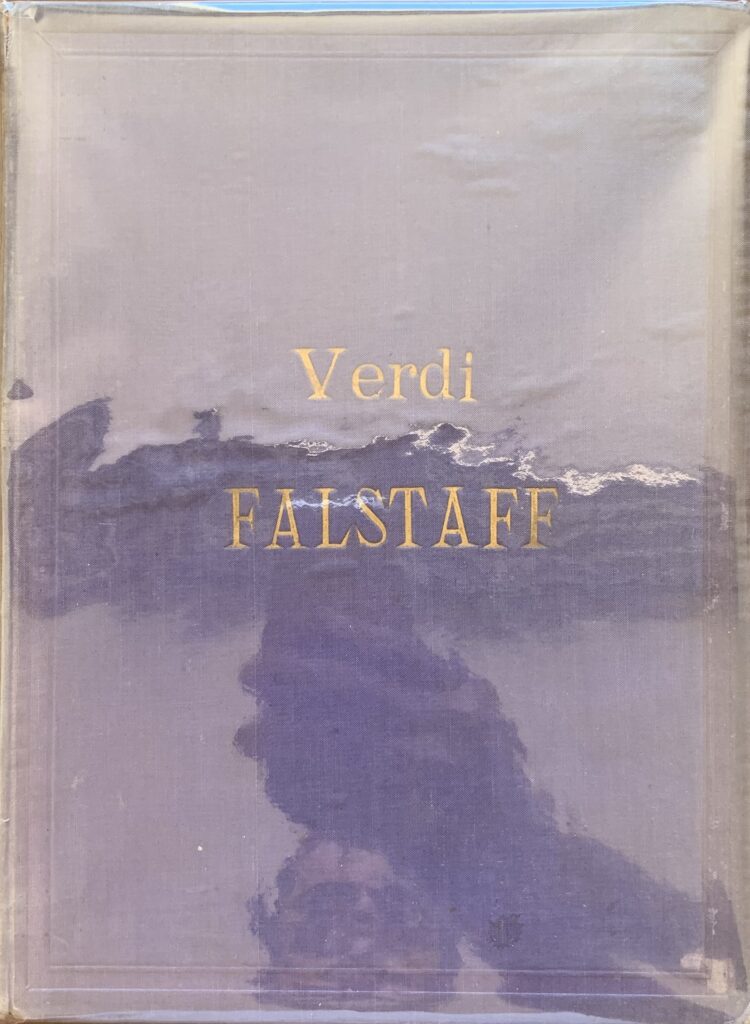 Falstaff. Commedia lirica in tre atti di Arrigo Boito. Riduzione …
