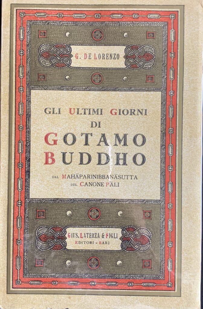 Gli ultimi giorni di Gotamo Buddho