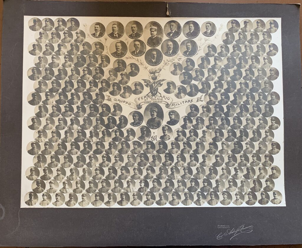 Gruppo Ferroviario Militare di Milano. Corso Celere 1917