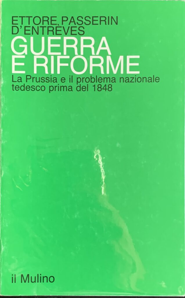 Guerra e riforme. La Prussia e il problema nazionale tedesco …