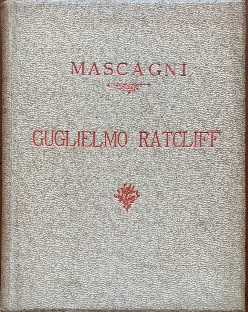 Guglielmo Ratcliff. Tragedia - Riduzione per canto e pianoforte / …