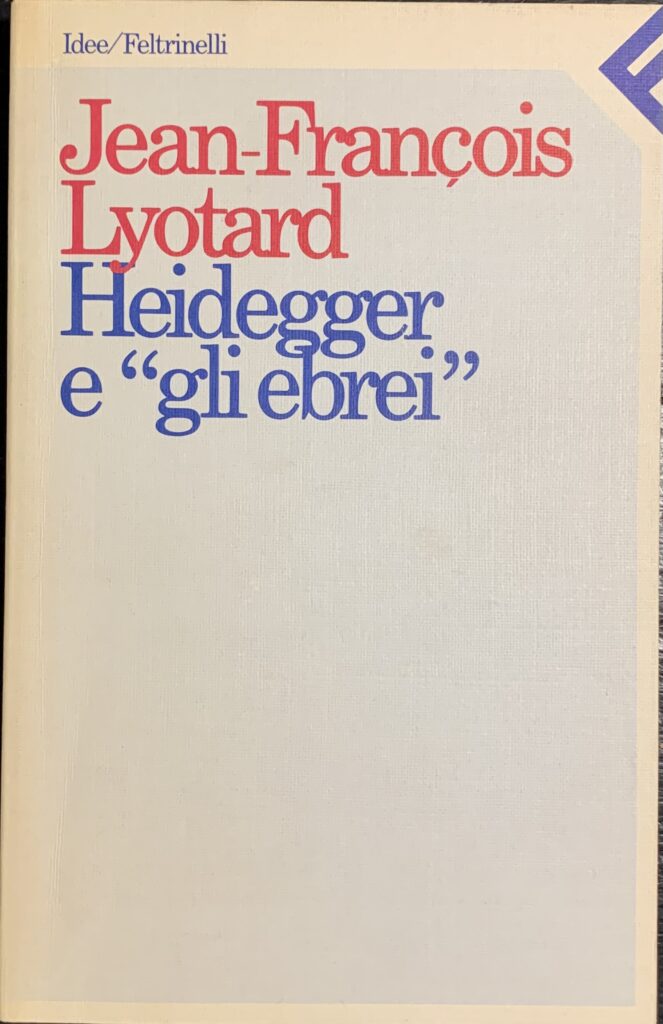 Heidegger e gli ebrei