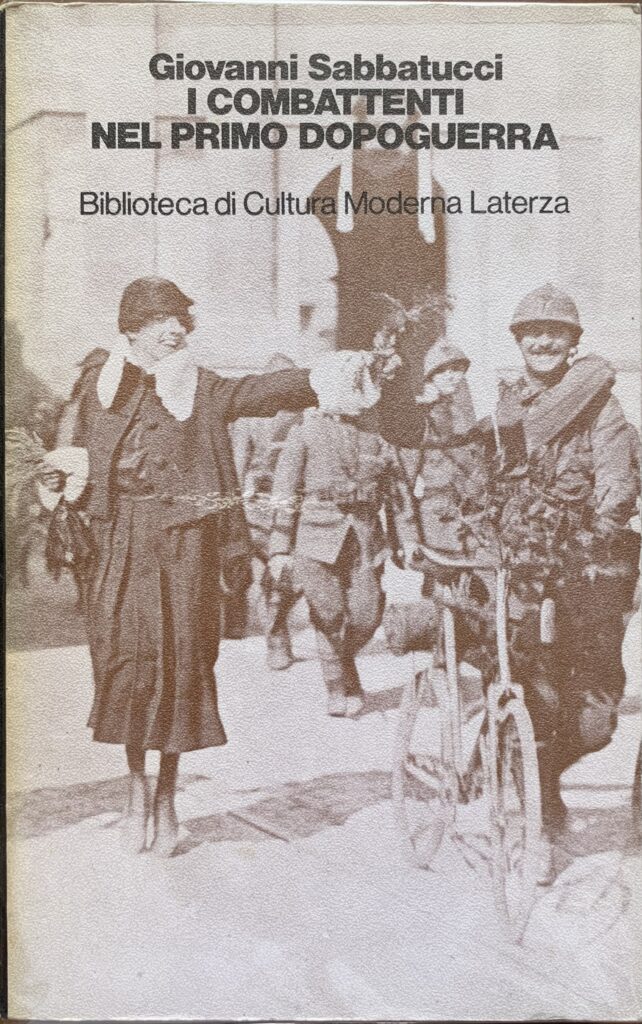 I combattenti nel primo dopoguerra
