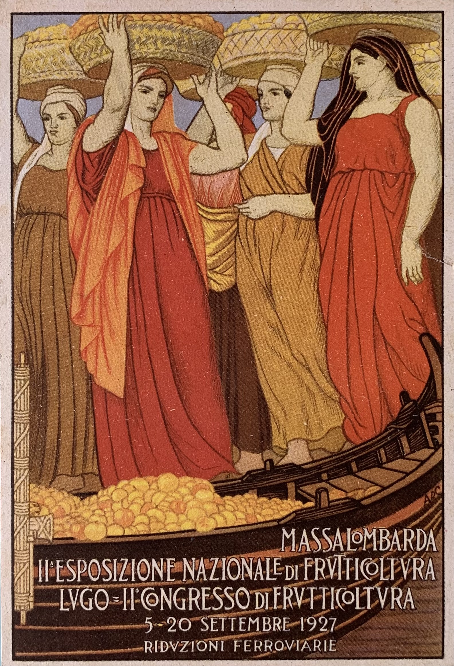 II^ Esposizione Nazionale di Frutticoltura Massalombarda 1927