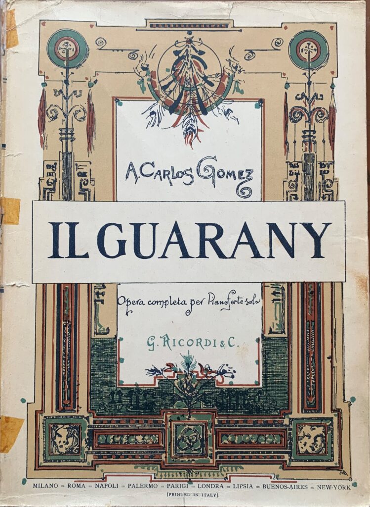 Il Guarany. Opera completa per pianoforte solo