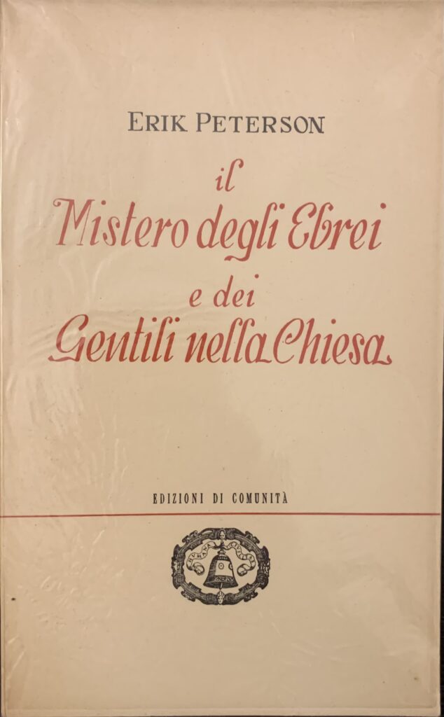 Il mistero degli Ebrei e dei Gentili nella Chiesa