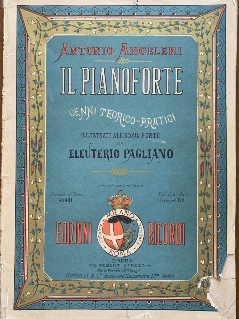Il pianoforte. Cenni teorico-pratici