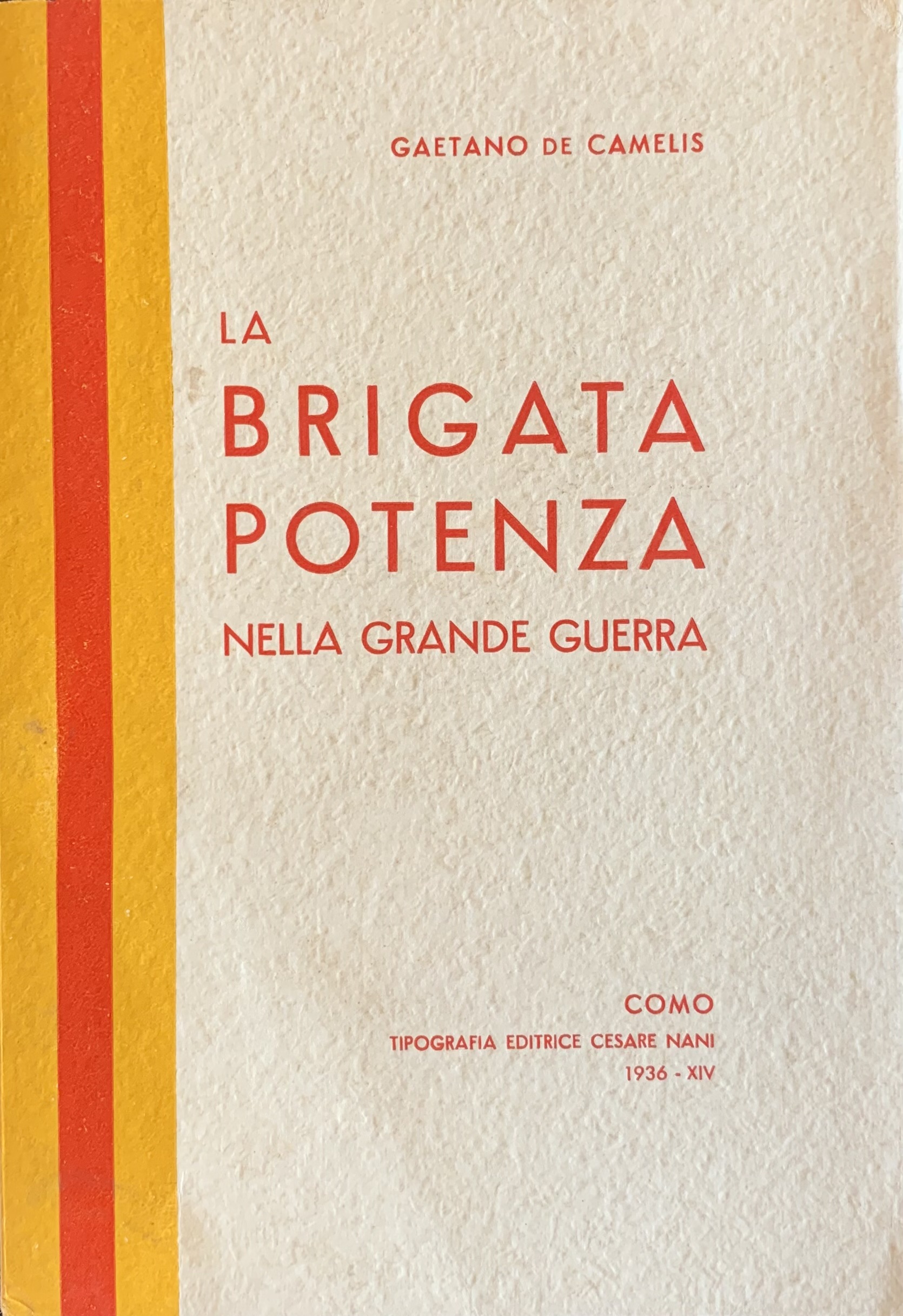 La Brigata Potenza nella Grande Guerra
