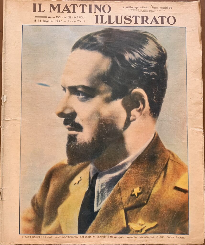 La morte di Italo Balbo nel cielo di Tobruk / …