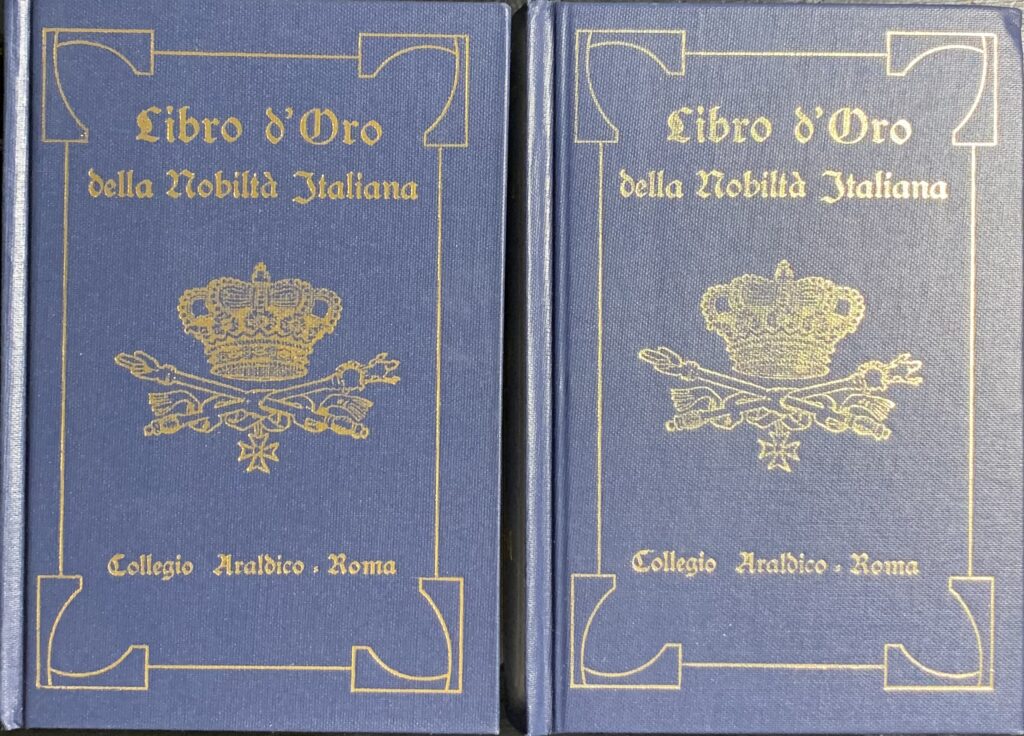 Libro d'oro della nobiltÃ italiana 1990-94 / 2 volumi