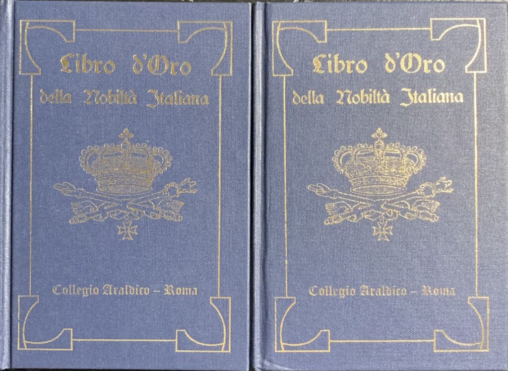 Libro d'oro della nobiltÃ italiana 1995-99 / 2 volumi