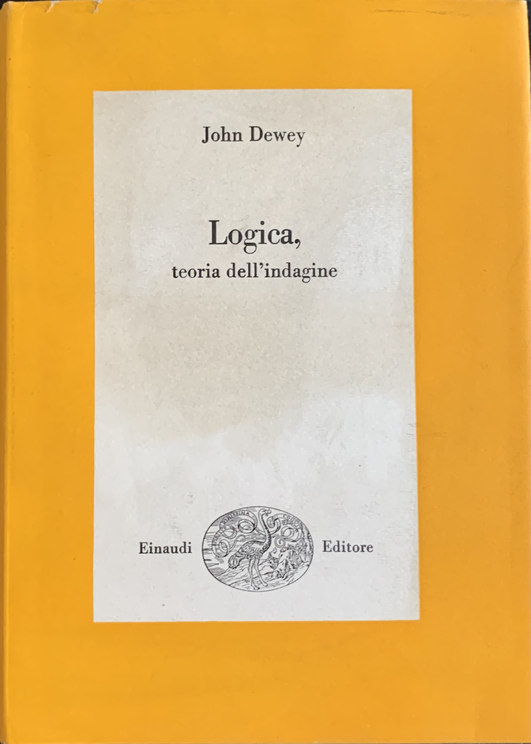 Logica, teoria dell'indagine