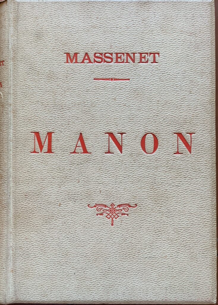 Manon. Opera in quattro atti e sei quadri - Riduzione …