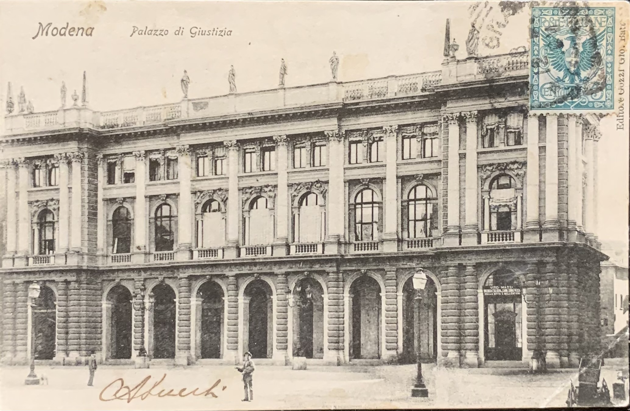 Modena. Palazzo di Giustizia 1912