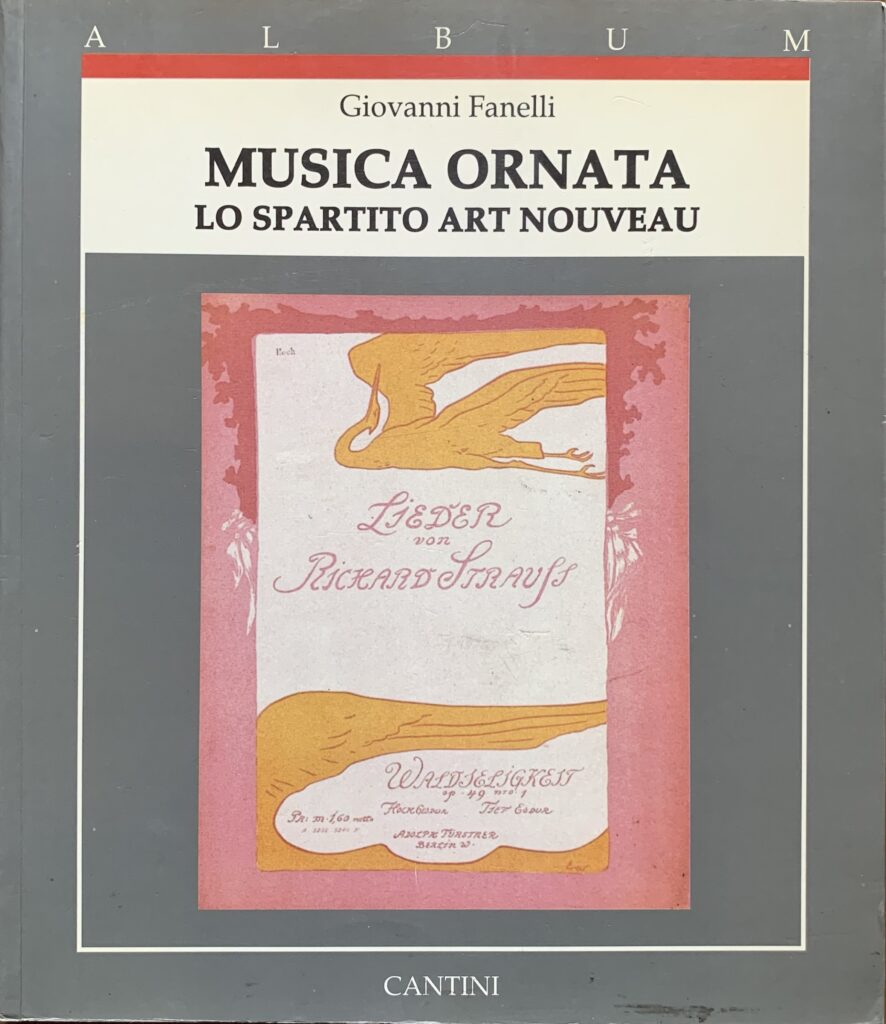 Musica ornata. Lo spartito Art Nouveau