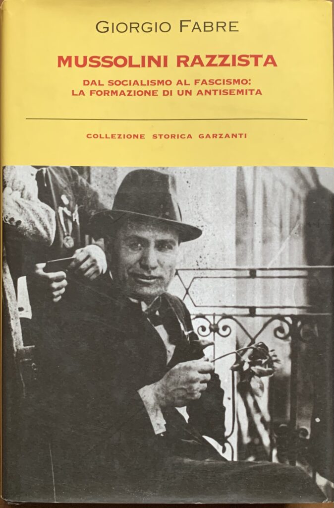 Mussolini razzista. Dal socialismo al fascismo: la formazione di un …