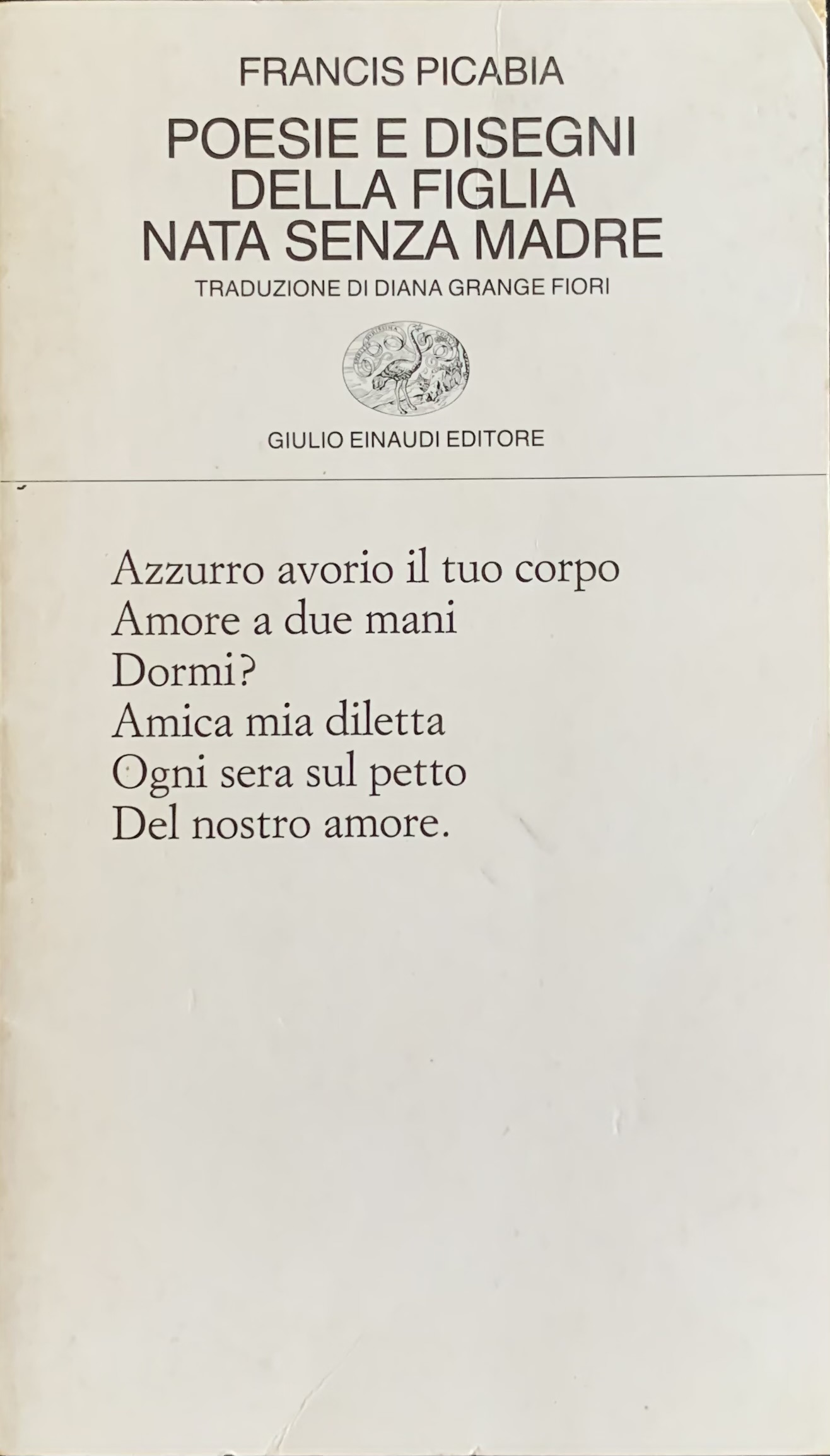 Poesie e disegni della figlia nata senza madre