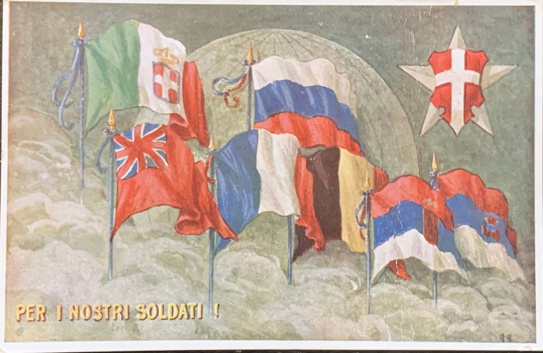 Prima Guerra Mondiale. Per i nostri soldati. Gruppo Femminile Assistenza …