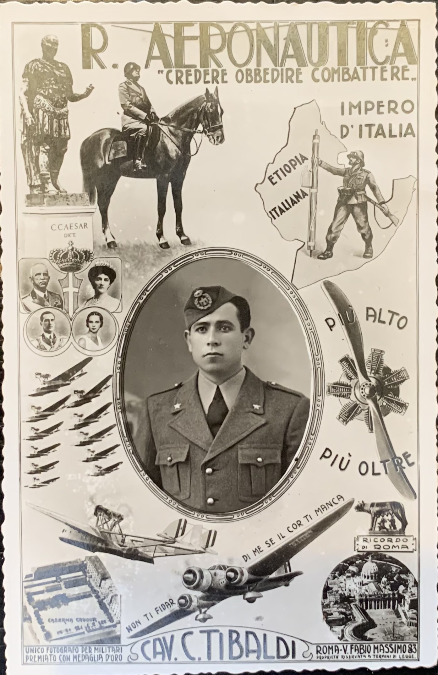 Regia Aeronautica. Credere Obbedire Combattere 1936