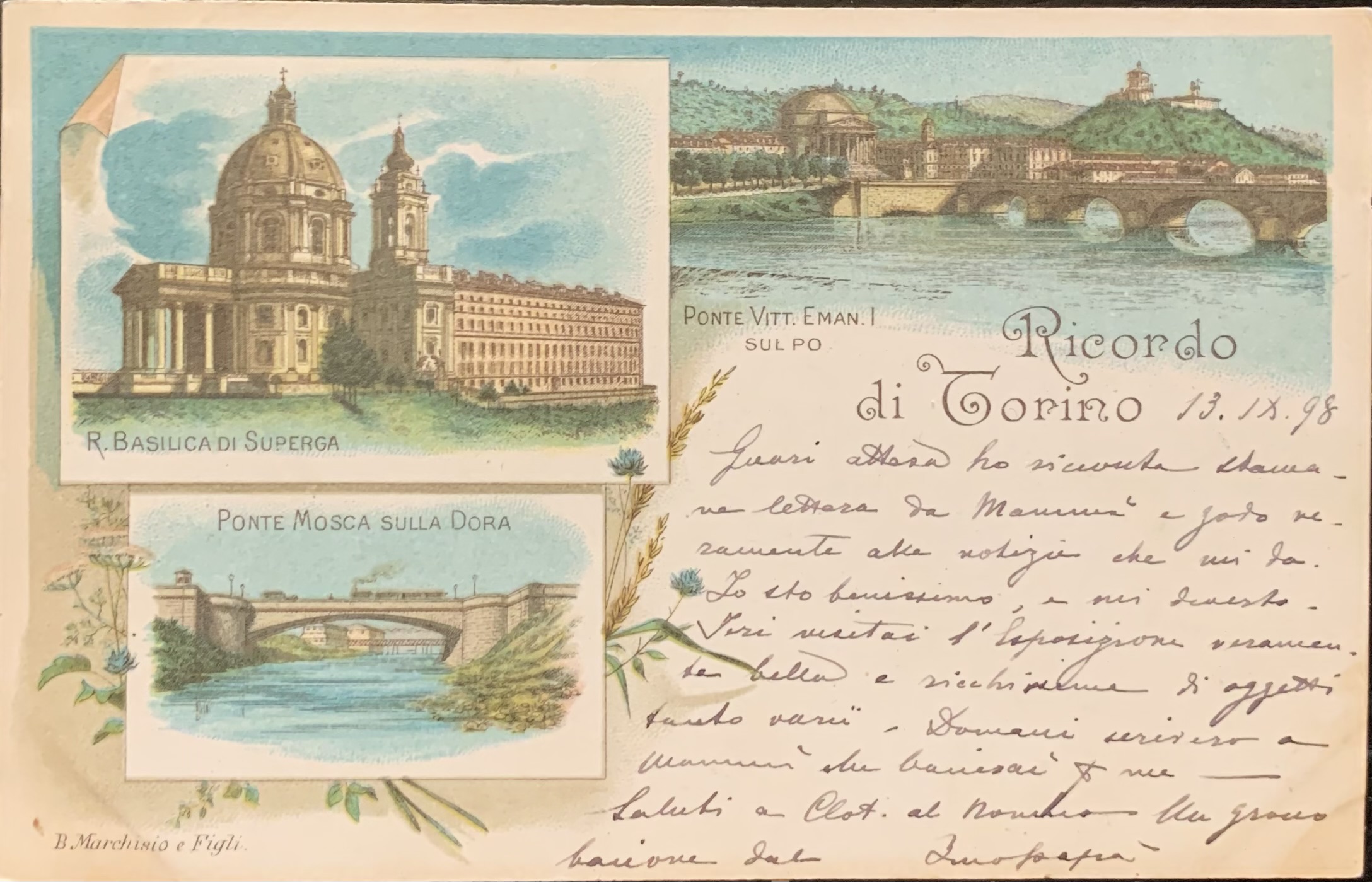 Ricordo di Torino. Vedutine 1898