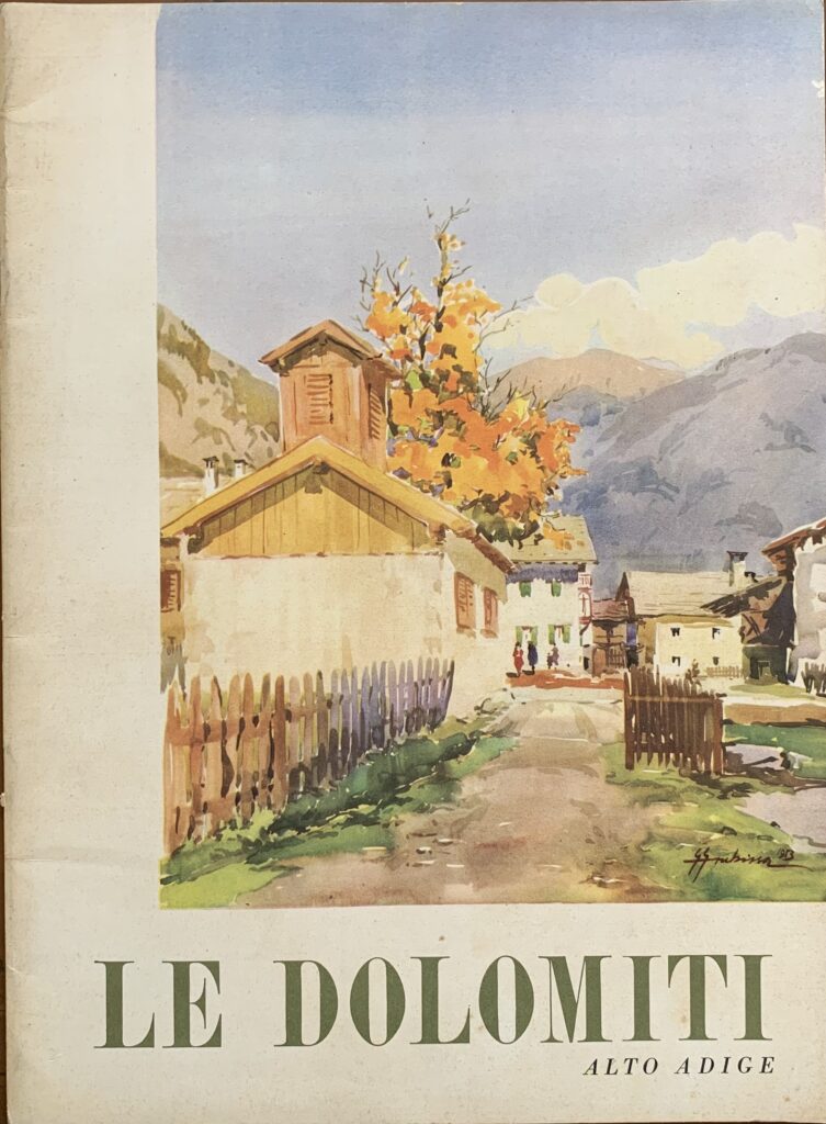 Rivista Le Dolomiti. Alto Adige / Primavera 1954