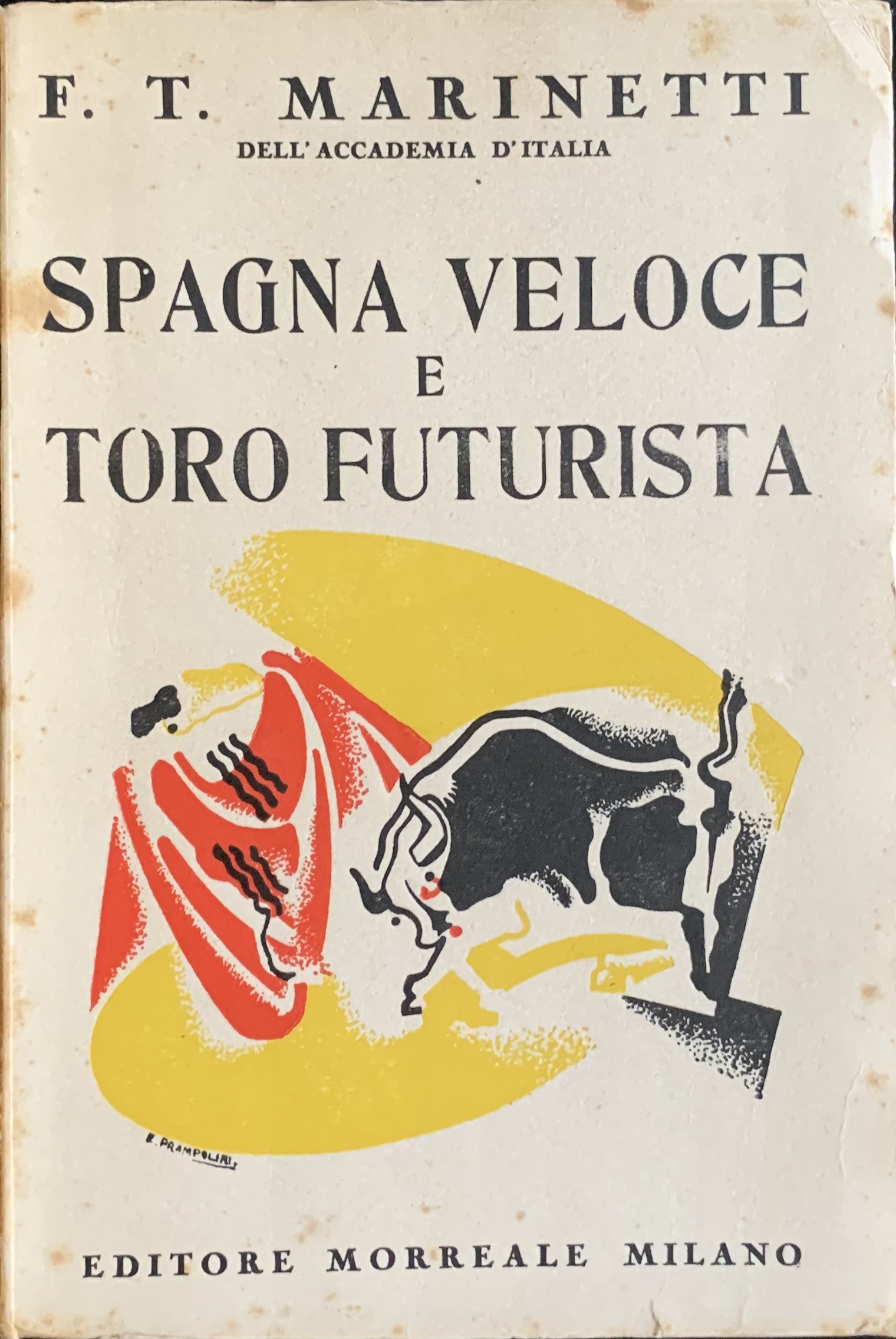 Spagna veloce e toro futurista