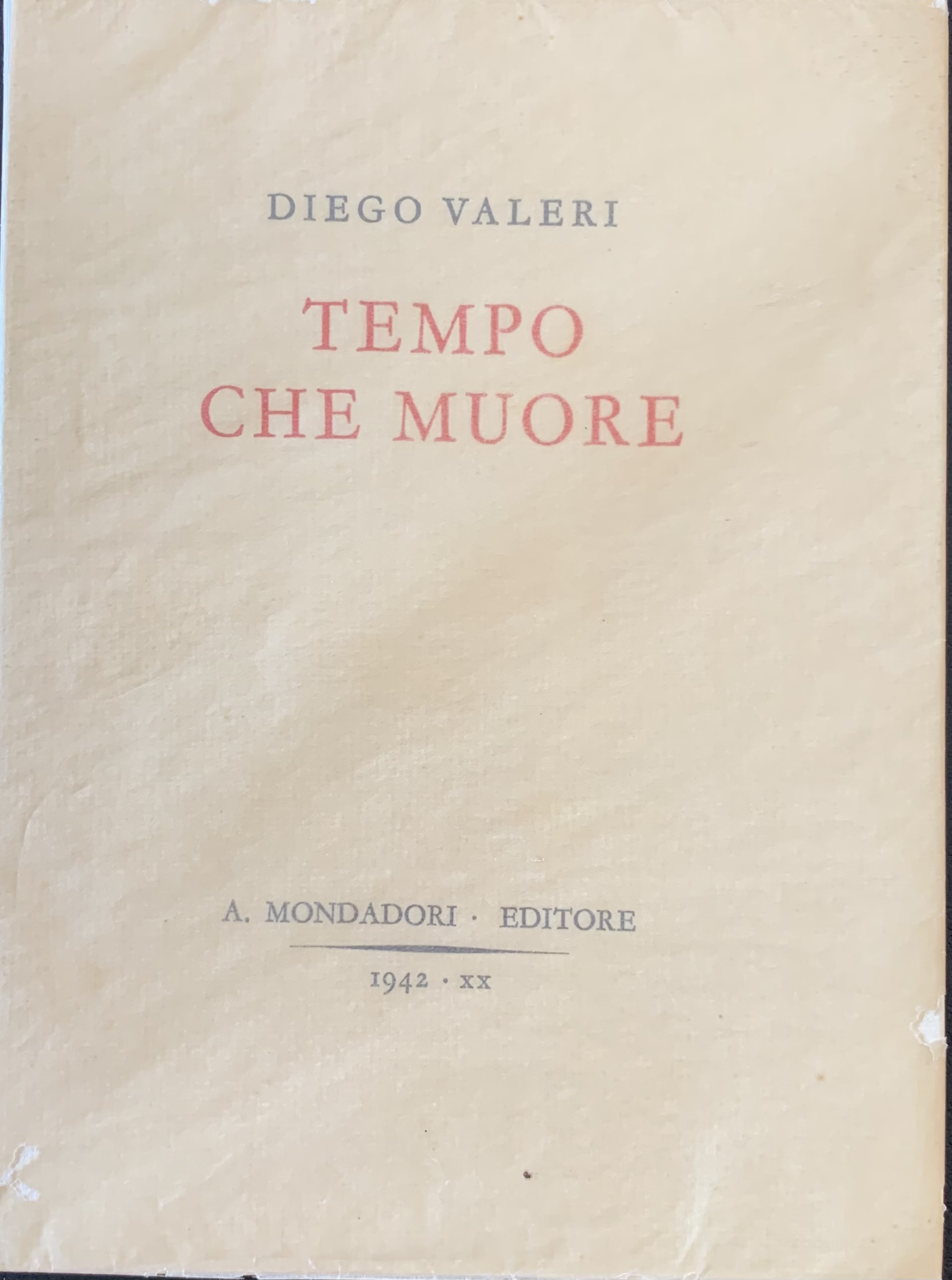 Tempo che muore