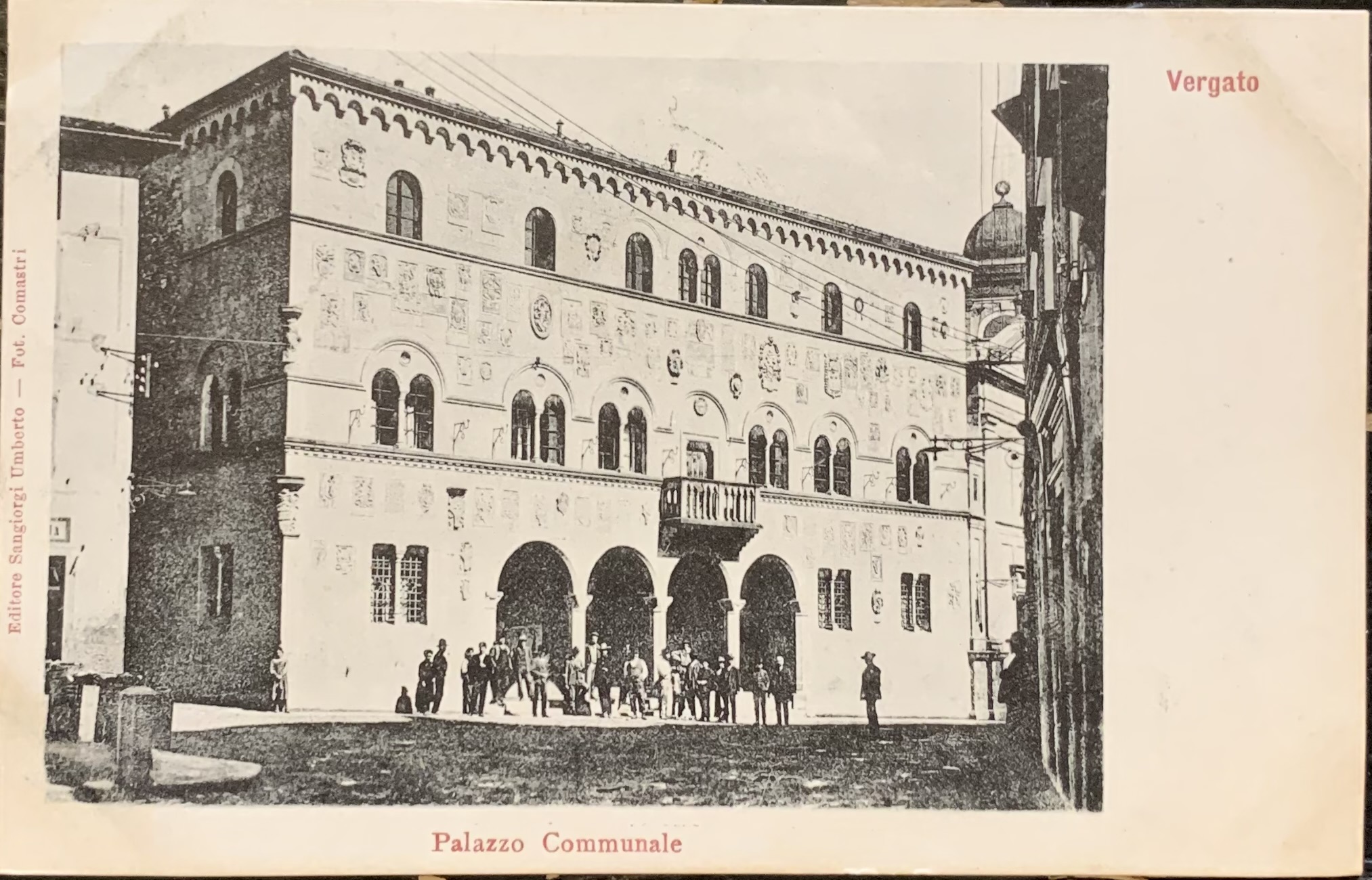 Vergato (Bologna). Palazzo Comunale 1913