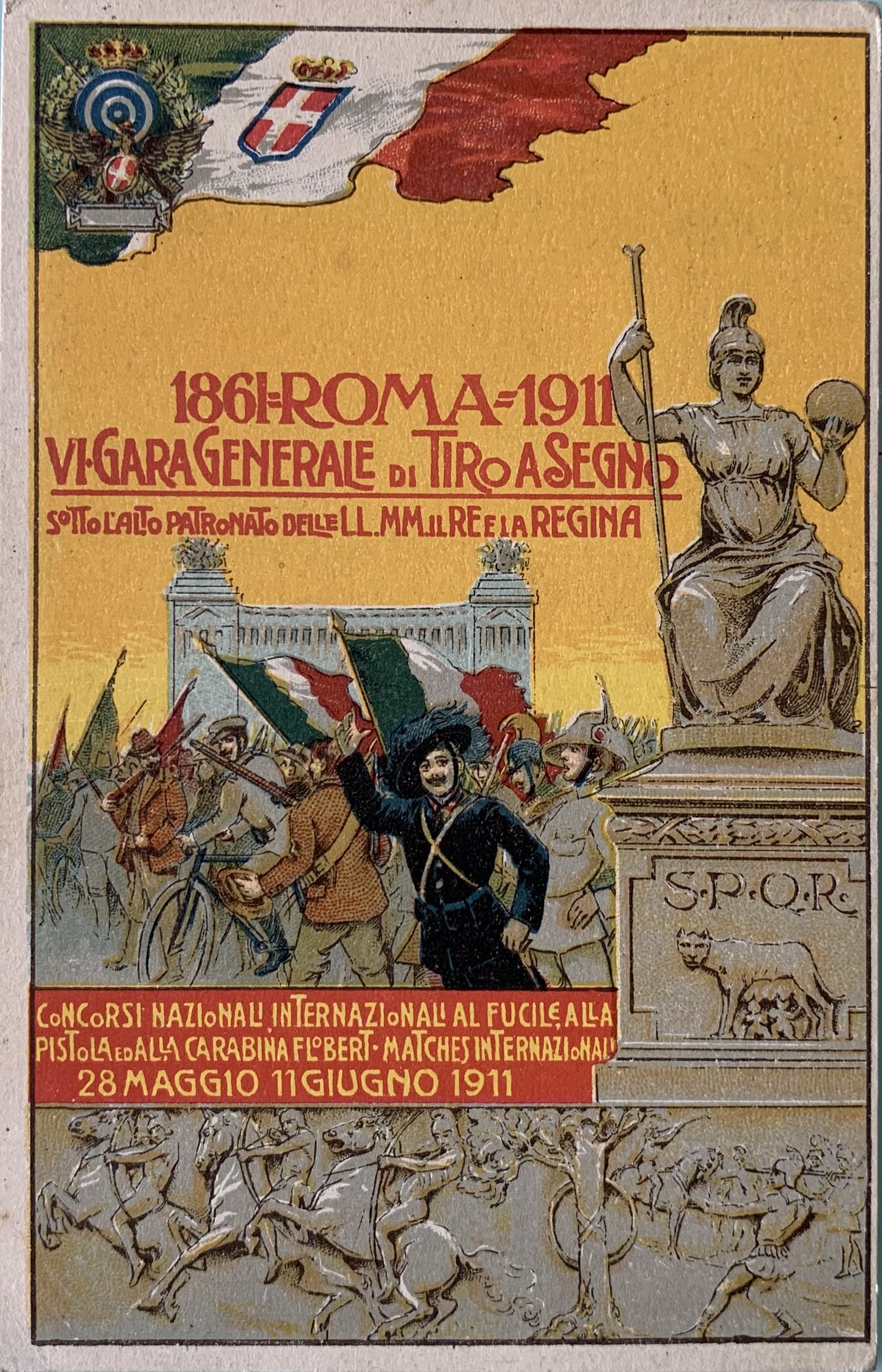 VI^ Gara Generale di Tiro a Segno Roma 1911