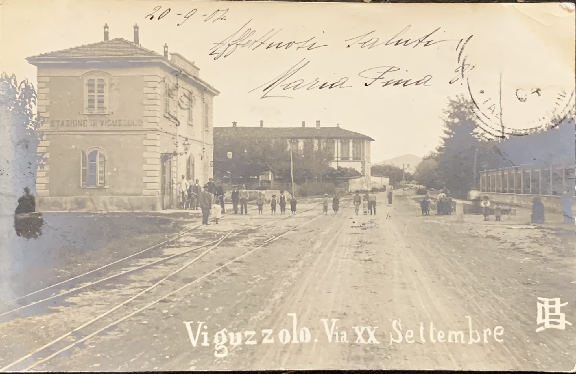 Viguzzolo (Alessandria). Via XX Settembre 1904