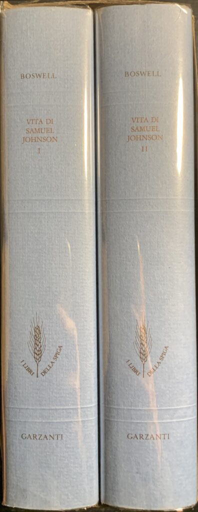 Vita di Samuel Johnson / 2 volumi