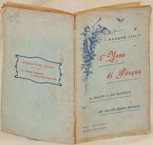 L'UOVO DI PASQUA LE DERELITTE ALLE LORO BENEFATTRICI PER CURA …