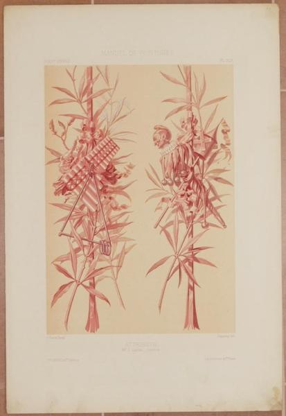 ATTRIBUTS M. J. Lavèe - Peintre PL. XIX