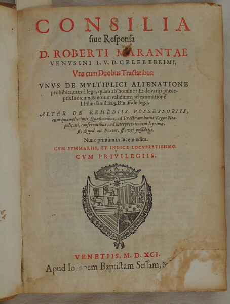 CONSILIA SIVE RESPONSA