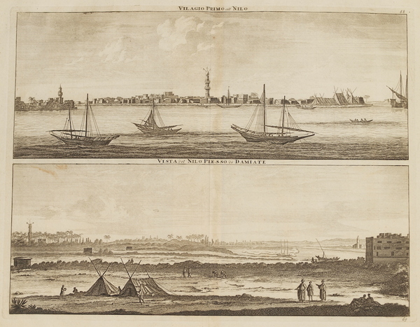 VILAGIO PRIMO AL NILO – VISTA DEL NILO PRESSO DAMIATE