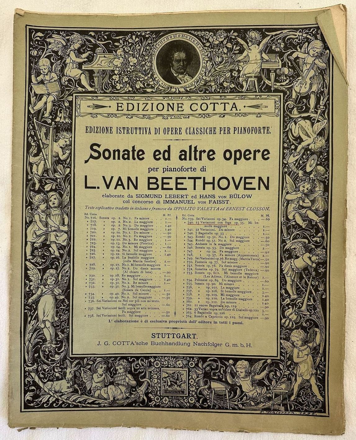 15 VARIAZIONI CON FUGA OP. 35 MI BEMOLLE MAGGIORE