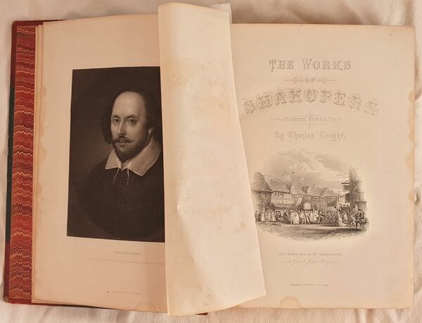 THE WORKS OF SHAKSPERE IMPERIAL EDITION