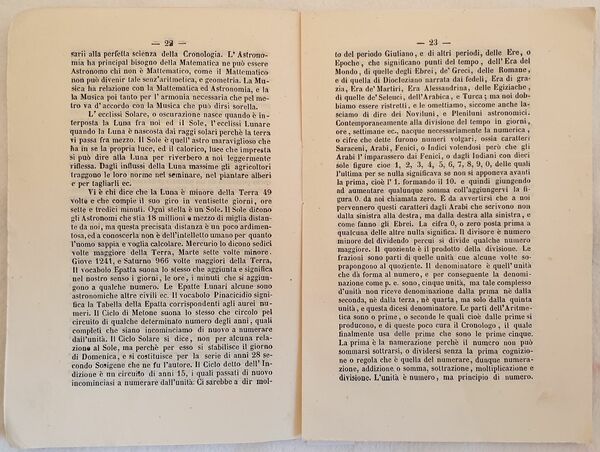 MAROCCO ALMANACCO DELL'ANNO 1859 INTITOLATO BARBA BIANCA O ACCONCIA BOCCHE