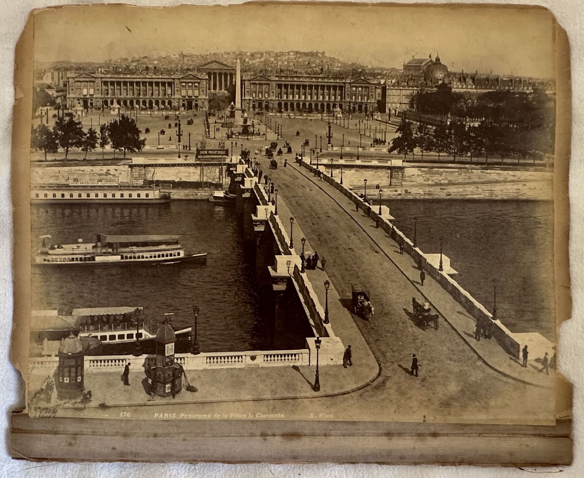 176 - PARIS - PANORAMA DE LA PLACE LA CONCORDE …