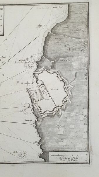 PLAN DU PORT DE LIVOURNE