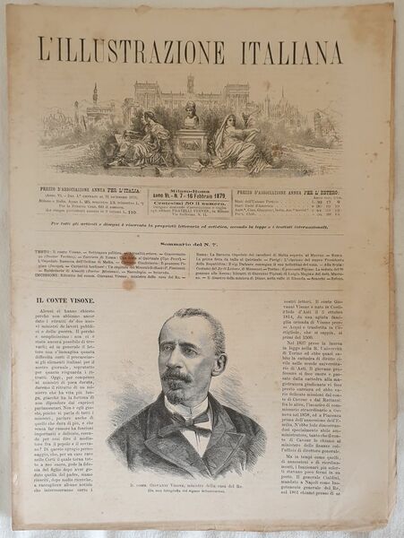 L'ILLUSTRAZIONE ITALIANA 16 FEBBRAIO 1879