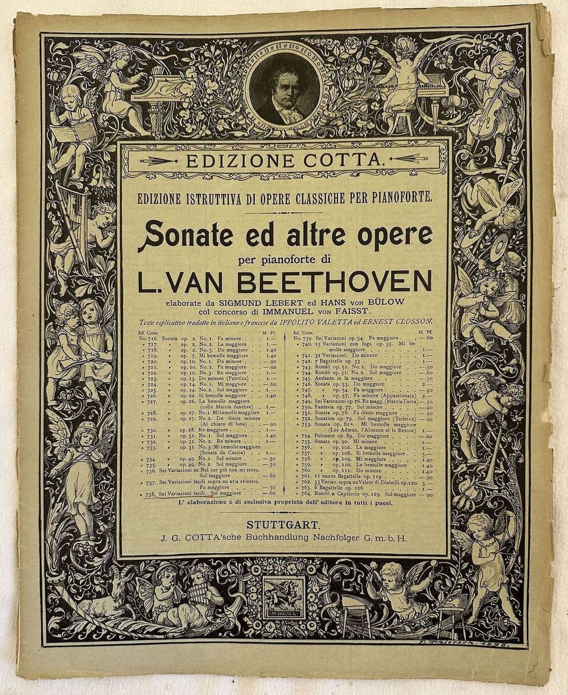 6 VARIAZIONI FACILI SOL MAGGIORE POUR LE PIANO