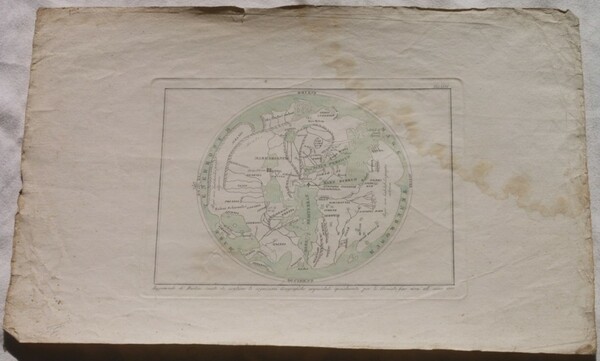 MAPPAMONDO DI MARTINO SANUTO CHE CONTIENE LE COGNIZIONI GEOGRAFICHE ACQUISTATE …