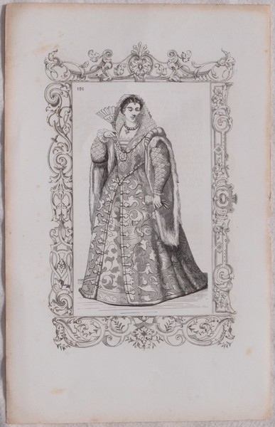Habito delle matrone più principali di Firenze Costume des femmes …