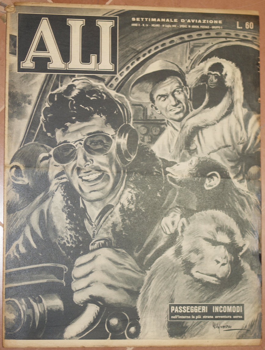 ALI SETTIMANALE D'AVIAZIONE ANNO II - N. 24 MILANO - …