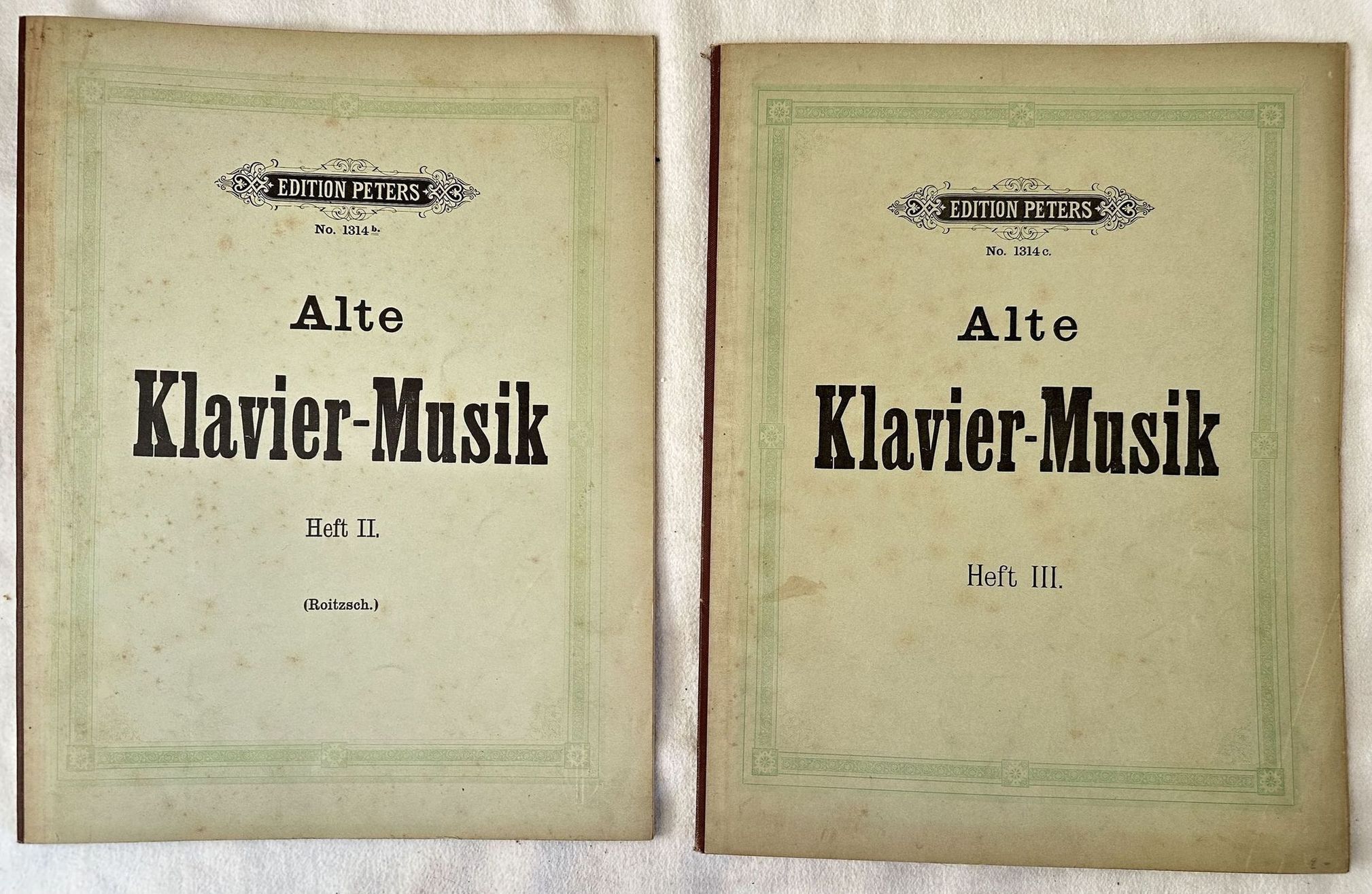 ALTE KLAVIERMUSIK SAMMLUNG KLASSICHER KLAVIER
