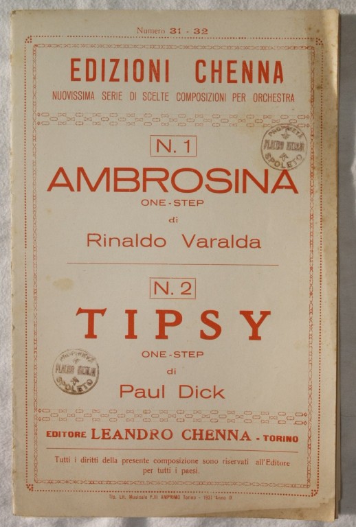 AMBROSINA - TIPSY