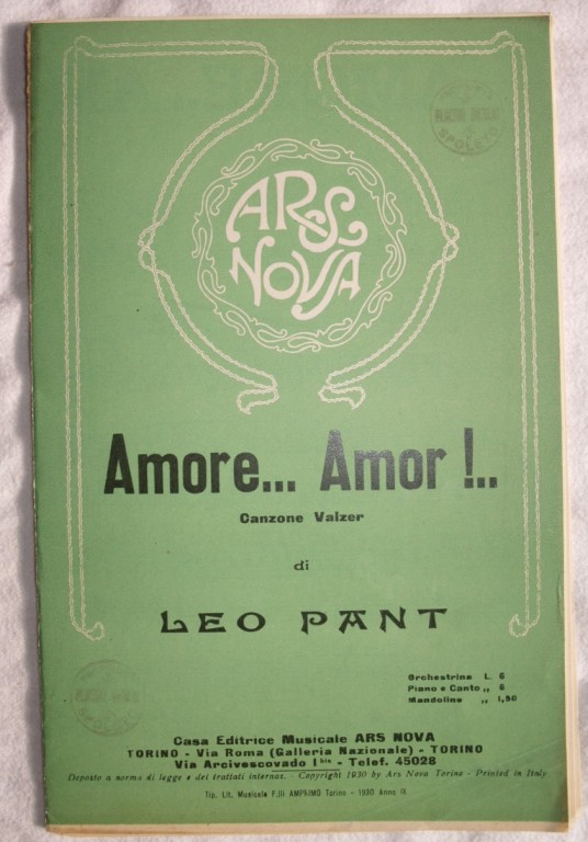 AMORE. AMOR!.