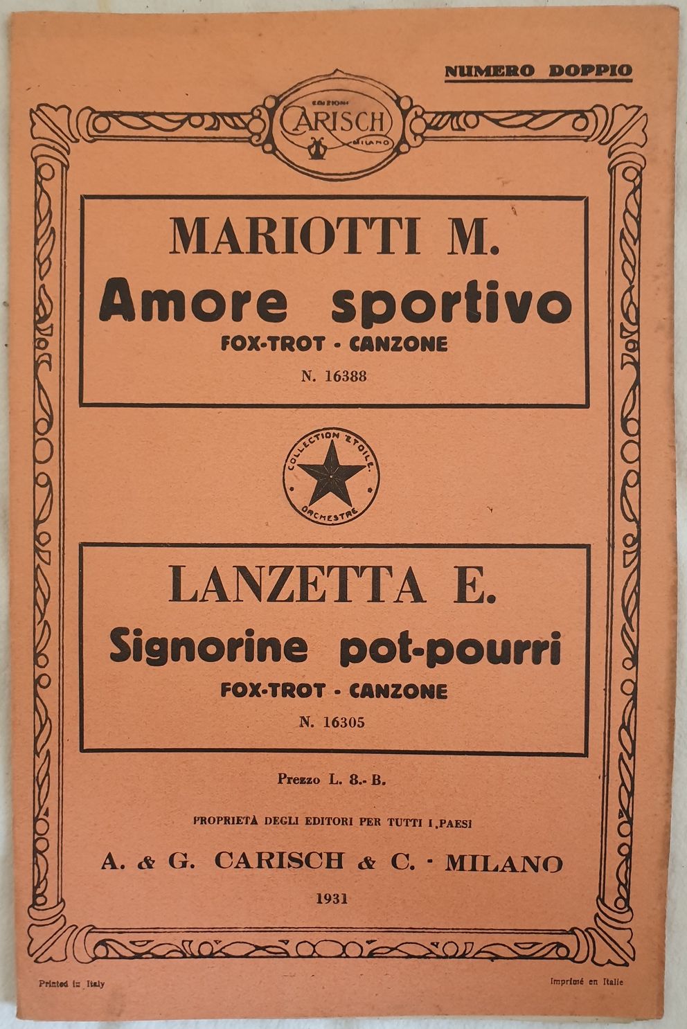 AMORE SPORTIVO - SIGNORINE POT-POURRI