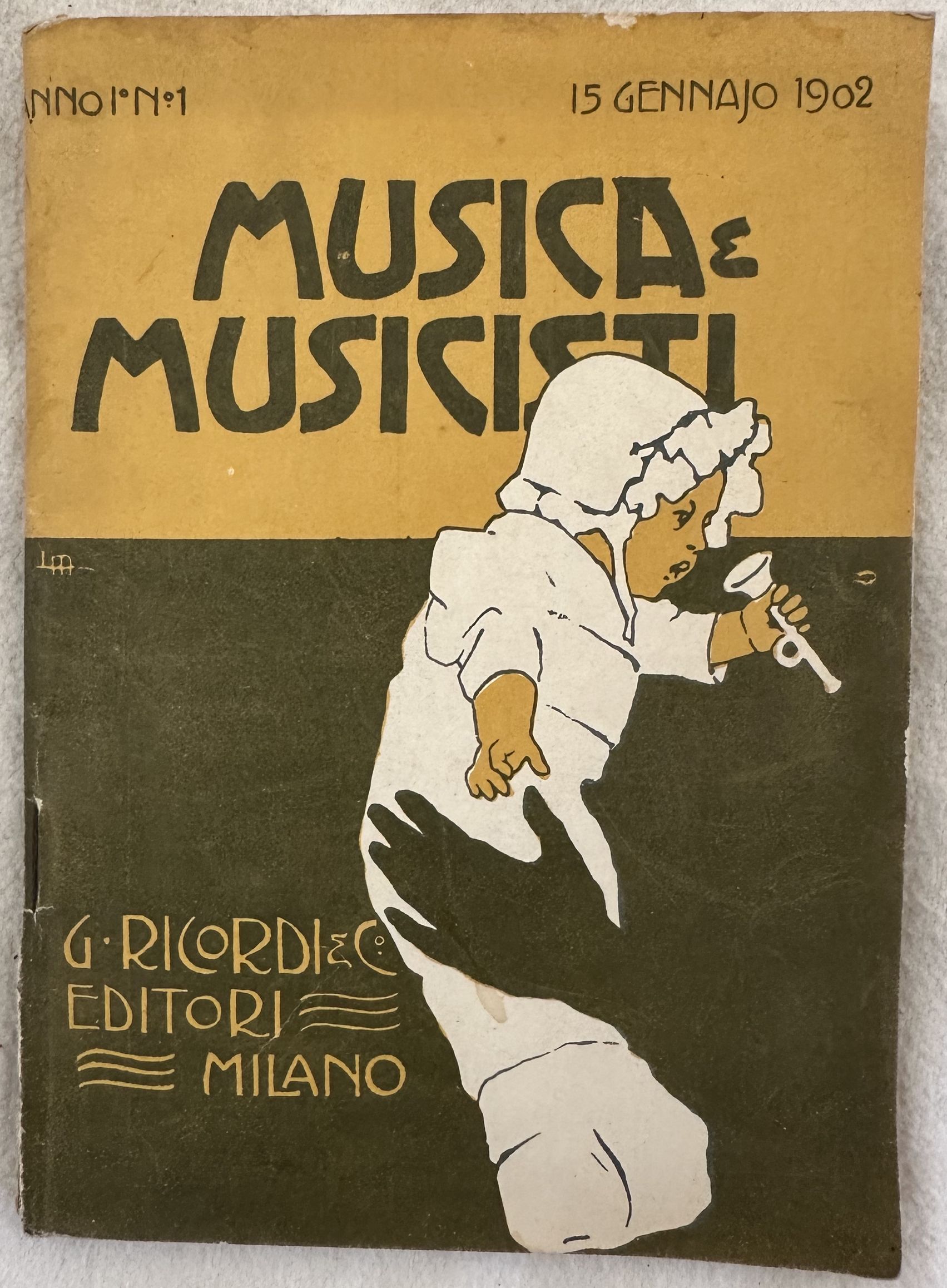 ANNO I 15 GENNAIO 1902 N. 1 MUSICA E MUSICISTI …